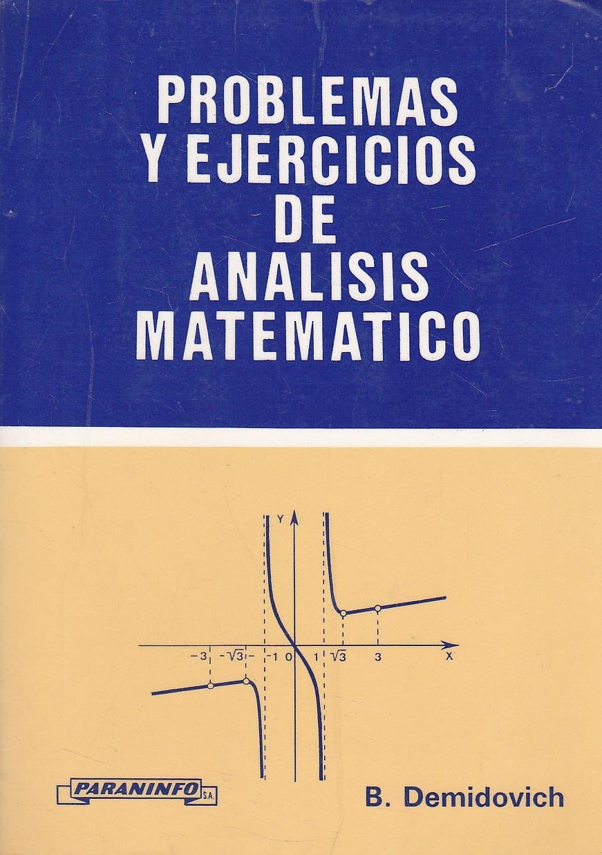 Problemas y Ejercicios de Análisis Matemático 11 Edición B. Demidovich PDF