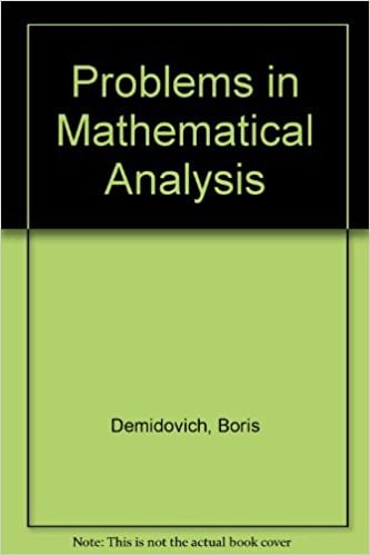 Problems in Mathematical Analysis 2 Edición B. Demidovich PDF