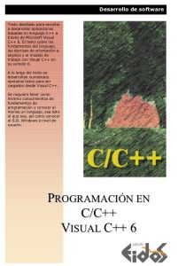 Programación en C/C++, Visual C++ 6 1 Edición Grupo Eidos - PDF | Solucionario