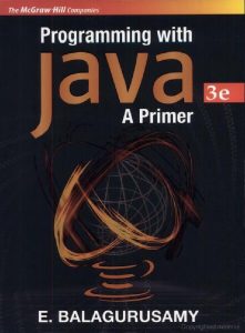 Programación con Java 3 Edición E. Balagurusamy - PDF | Solucionario