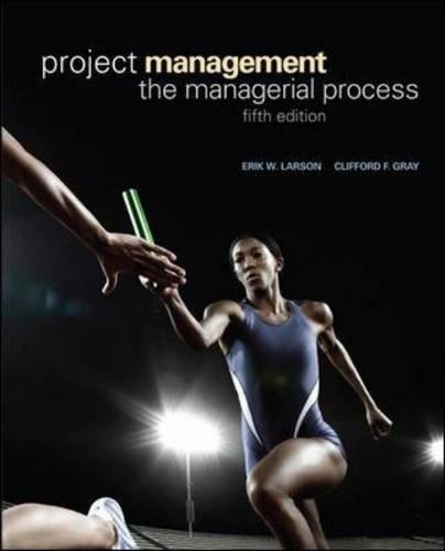 Project Management 5 Edición Erik W. Larson PDF