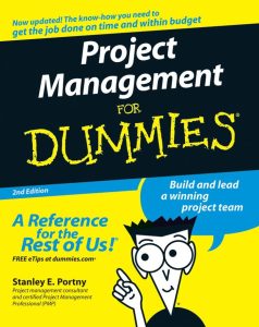 Project Management for Dummies 2 Edición Stanley E. Portny - PDF | Solucionario