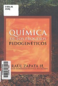 Química de los Procesos Pedogenéticos 1 Edición Raul D. Zapata - PDF | Solucionario