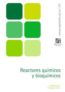 Reactores Químicos y Bioquímicos 1 Edición Juan A. Barba - PDF | Solucionario