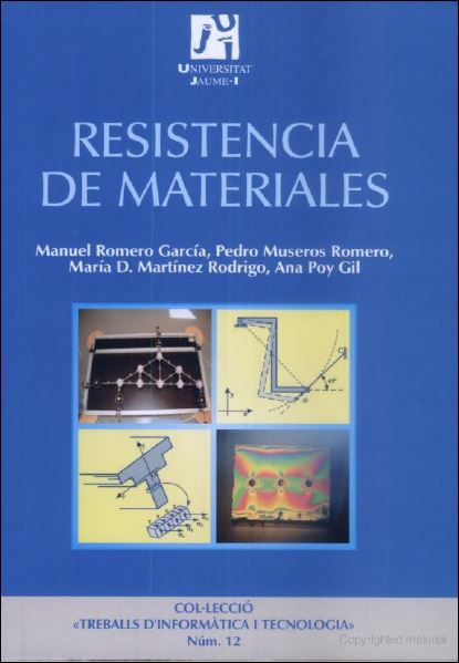 Resistencia De Materiales 1 Edición Manuel Romero Garcia PDF