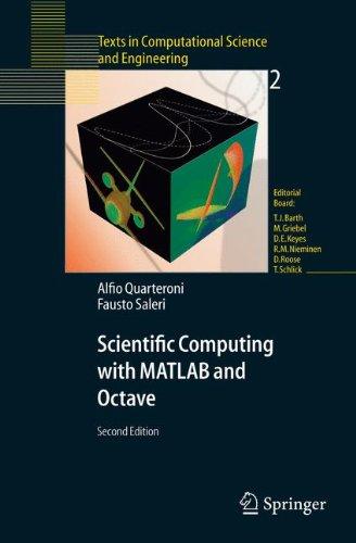 Scientific Computing with MATLAB and Octave 2 Edición Alfio Quarteroni PDF