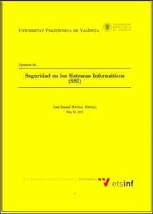 Seguridad en los Sistemas Informáticos (SSI) 1 Edición José Ismael Ripoll Ripoll - PDF | Solucionario