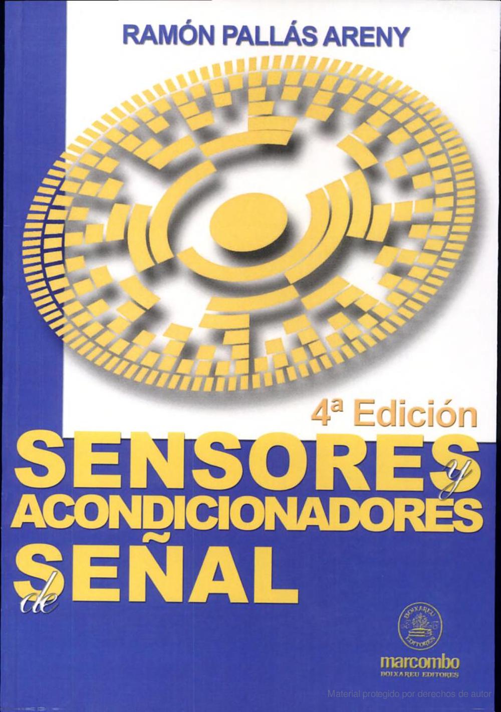 Sensores y Acondicionadores de Señal 4 Edición Ramón Pallás Areny PDF