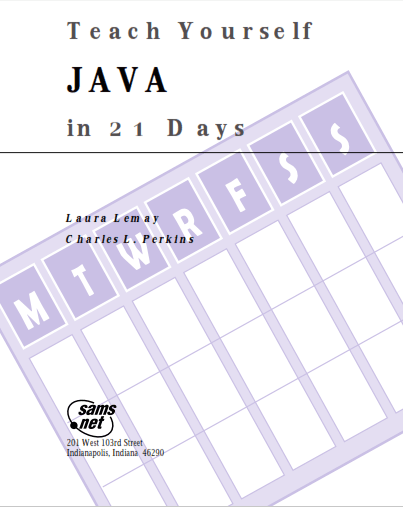 Teach Yourself JAVA in 21 Days 1 Edición Laura Lemay PDF