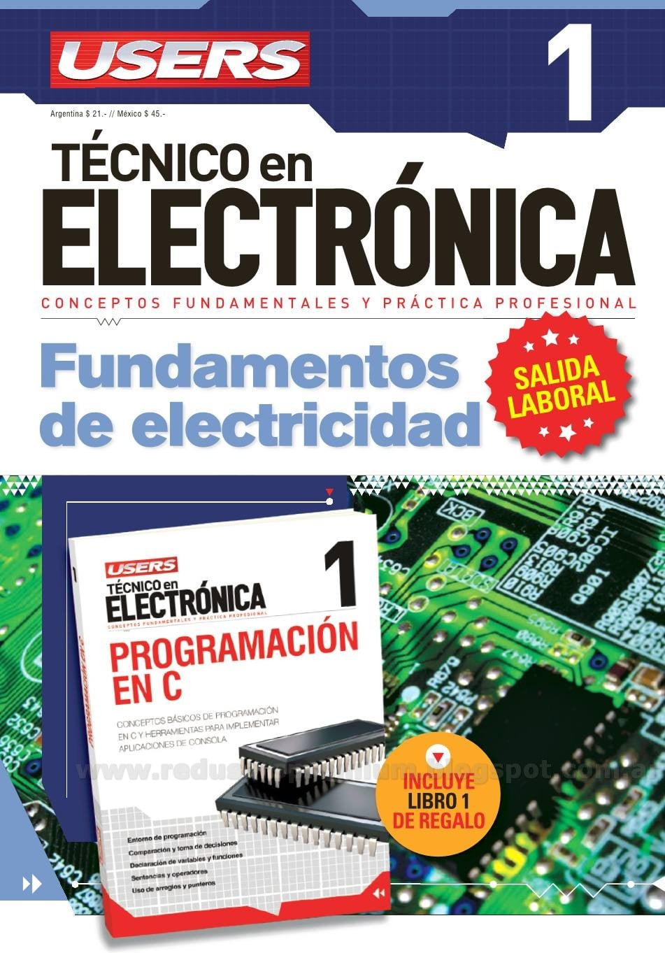 Técnico en Electrónica: 1 Fundamentos de Electricidad 1 Edición Revista Users PDF