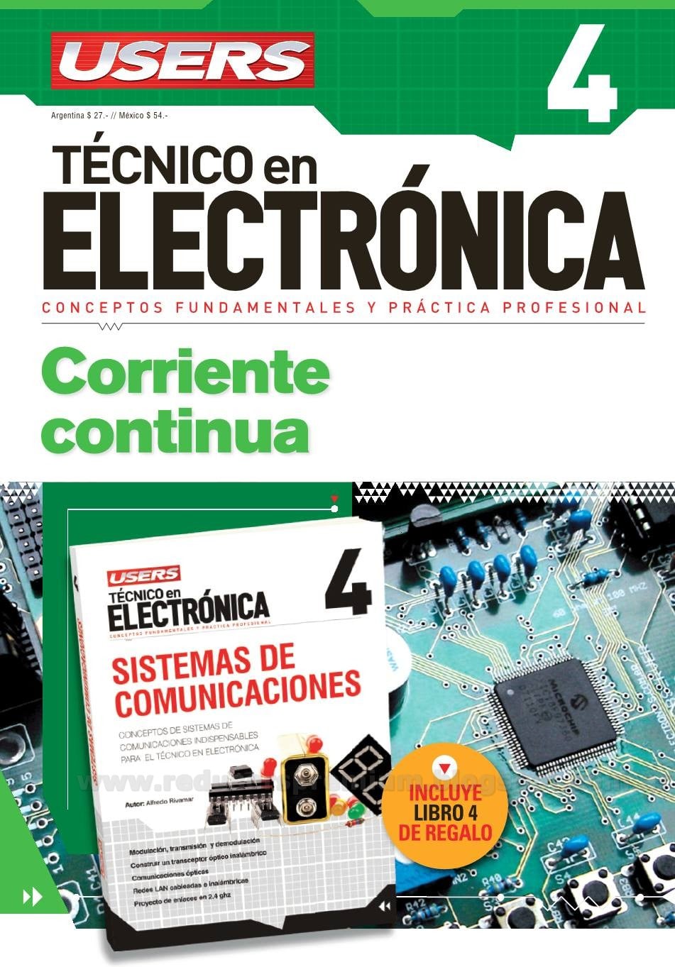 Técnico en Electrónica: 4 Corriente Continua  Revista Users PDF