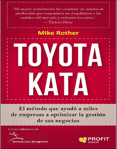 Toyota Kata 1 Edición Mike Rother PDF