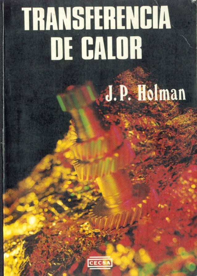 Transferencia de Calor 1 Edición J. P. Holman PDF