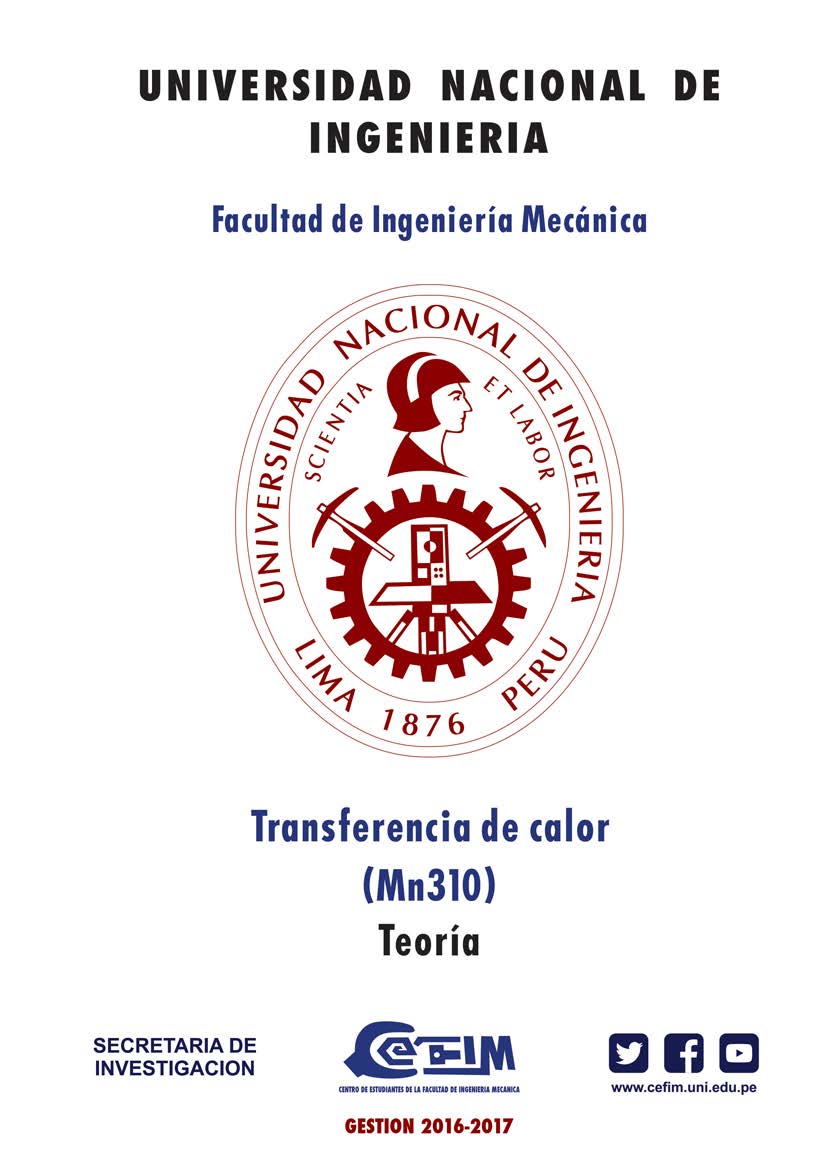 Transferencia de Calor: Teoría y Problemas  Universidad Nacional de Ingeniería PDF