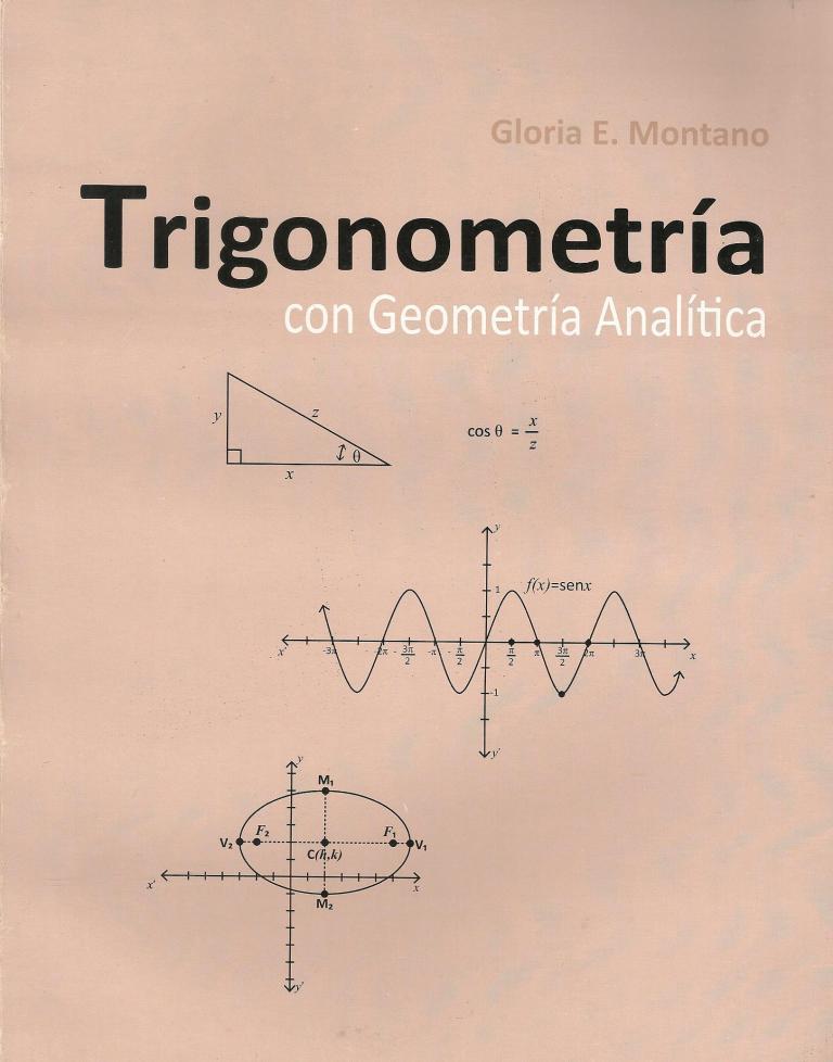 Trigonometría con Geometría Analítica 1 Edición Gloria E. Montano PDF
