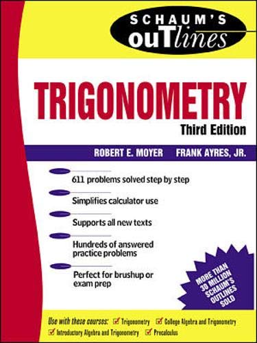 Trigonometry 3 Edición Robert E. Moyer PDF