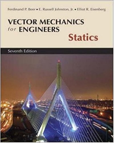 Mecánica Vectorial Para Ingenieros: Estática 7 Edición Beer & Johnston PDF