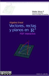 Vectores, Rectas, Planos 1 Edición Walter Mora - PDF | Solucionario